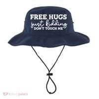 Free Hugs Just Kidding DonT Touch Me Bucket Hat thumb 0
