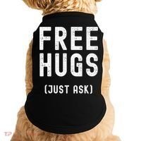 Free Hugs Just Ask Doggie Tank thumb 0