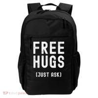Free Hugs Just Ask Backpack thumb 0