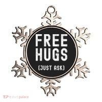 Free Hugs Just Ask Ornament thumb 0