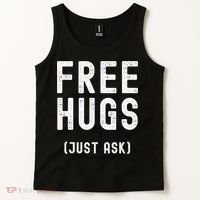Free Hugs Just Ask Tank Top thumb 2