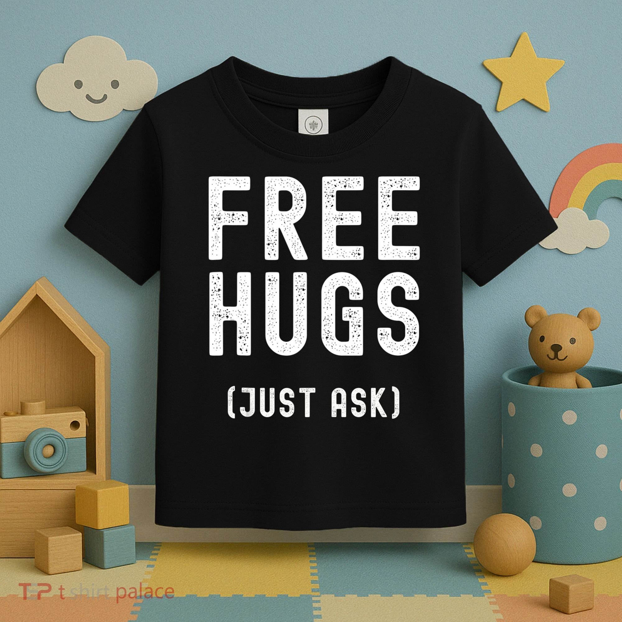 Free Hugs Just Ask Toddler T-Shirt