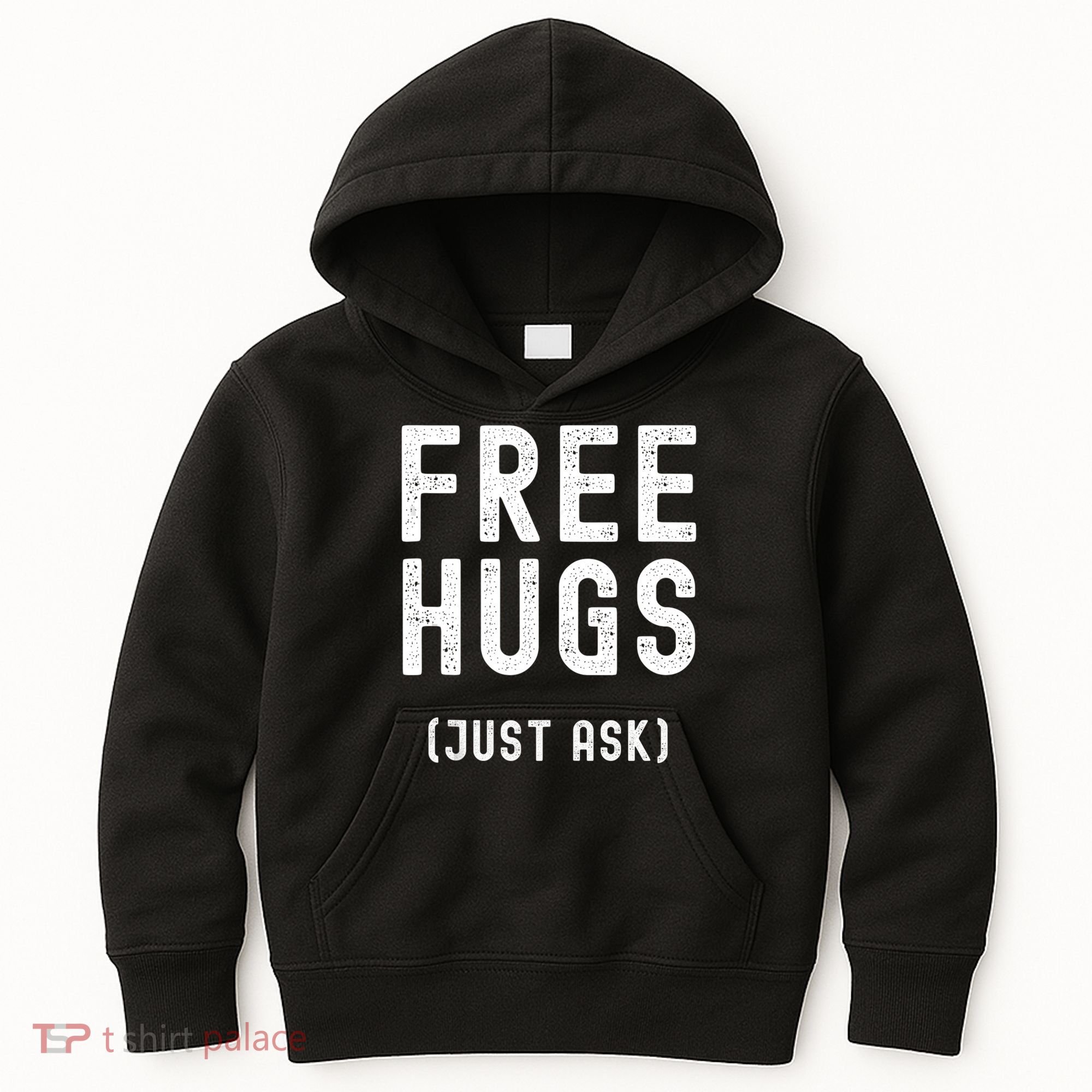 Free Hugs Just Ask Kids Hoodie