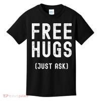 Free Hugs Just Ask Kids T-Shirt thumb 0