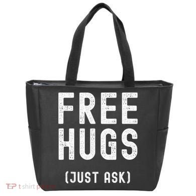 Free Hugs Just Ask Tote Bag