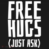 Free Hugs Just Ask Funny Sarcastic Hug Meaningful Gift Women's Hoodie thumb 2