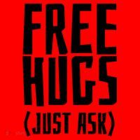 Free Hugs Just Ask Funny Sarcastic Hug Meaningful Gift Santa Hat thumb 1