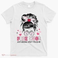 Free Hugs Just Kidding Don't Touch Me T-Shirt thumb 0