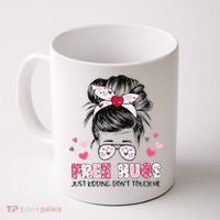Free Hugs Just Kidding Don't Touch Me Coffee Mug thumb 0