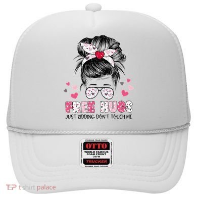 Free Hugs Just Kidding Don't Touch Me Hat