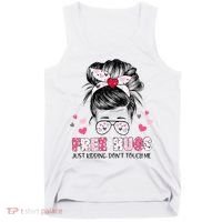 Free Hugs Just Kidding Don't Touch Me Tank Top thumb 0