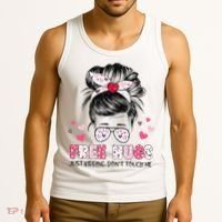 Free Hugs Just Kidding Don't Touch Me Tank Top thumb 3