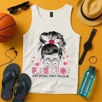 Free Hugs Just Kidding Don't Touch Me Tank Top thumb 4