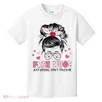 Free Hugs Just Kidding Don't Touch Me Kids T-Shirt thumb 0