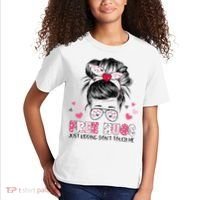 Free Hugs Just Kidding Don't Touch Me Kids T-Shirt thumb 2