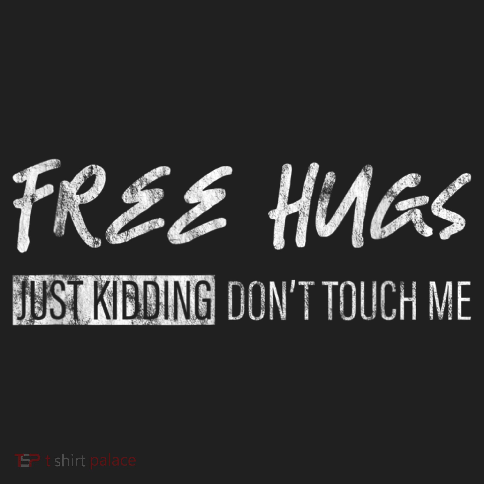 Free Hugs Just Ding Don't Touch Me Beanie