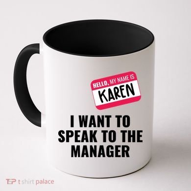 Funny Halloween Karen Costume Coffee Mug