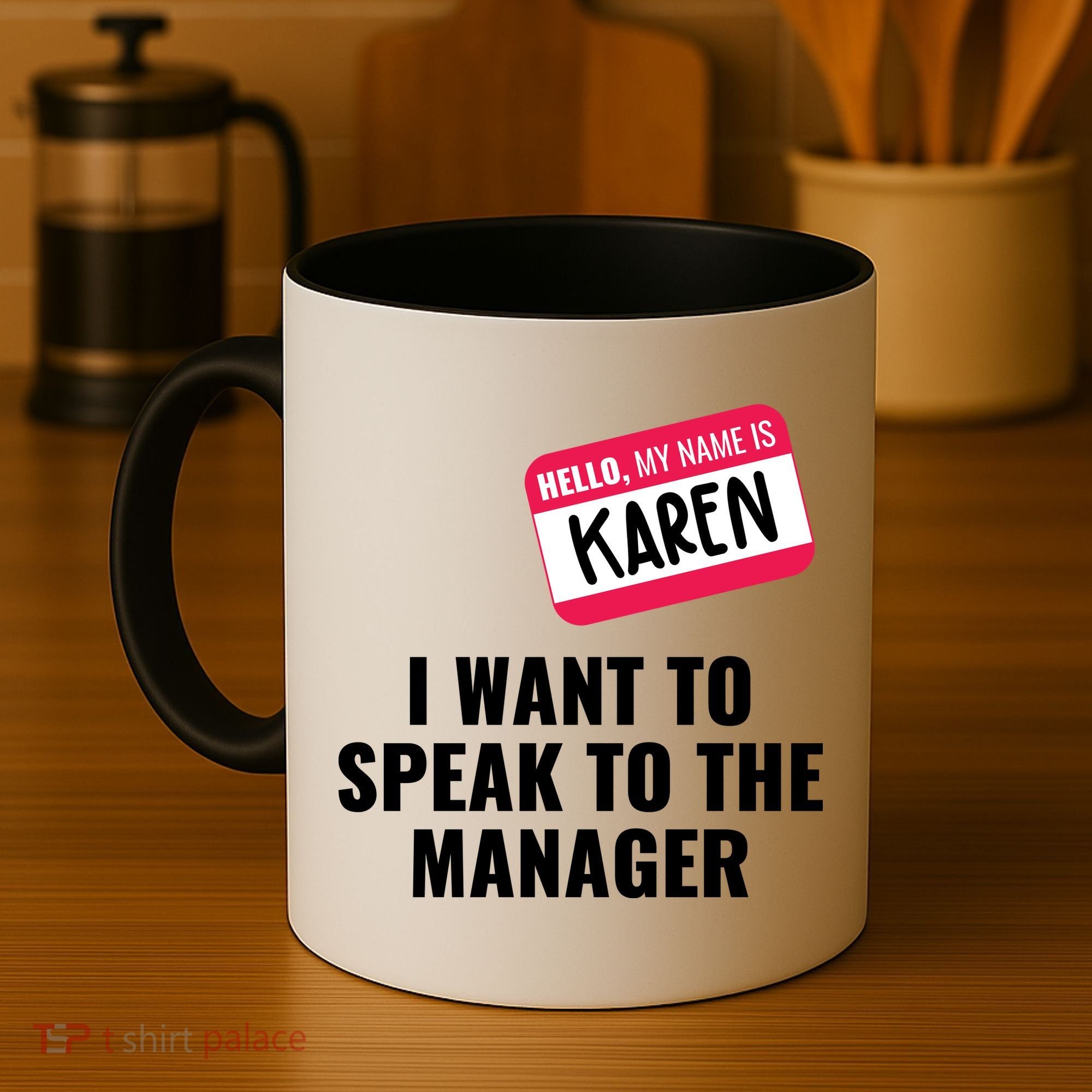 Funny Halloween Karen Costume Coffee Mug