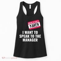 Funny Halloween Karen Costume Women's Tank Top thumb 0