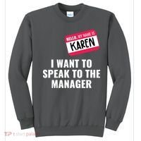 Funny Halloween Karen Costume Sweatshirt thumb 0