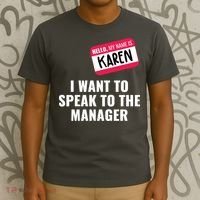 Funny Halloween Karen Costume T-Shirt thumb 3