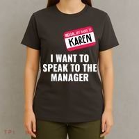Funny Halloween Karen Costume T-Shirt thumb 4