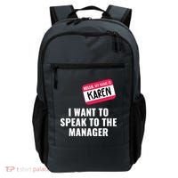 Funny Halloween Karen Costume Backpack thumb 0