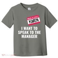 Funny Halloween Karen Costume Toddler T-Shirt thumb 0