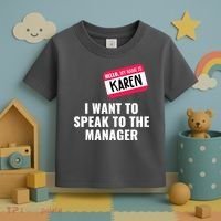 Funny Halloween Karen Costume Toddler T-Shirt thumb 3