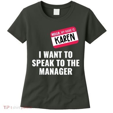 Funny Halloween Karen Costume Women's T-Shirt