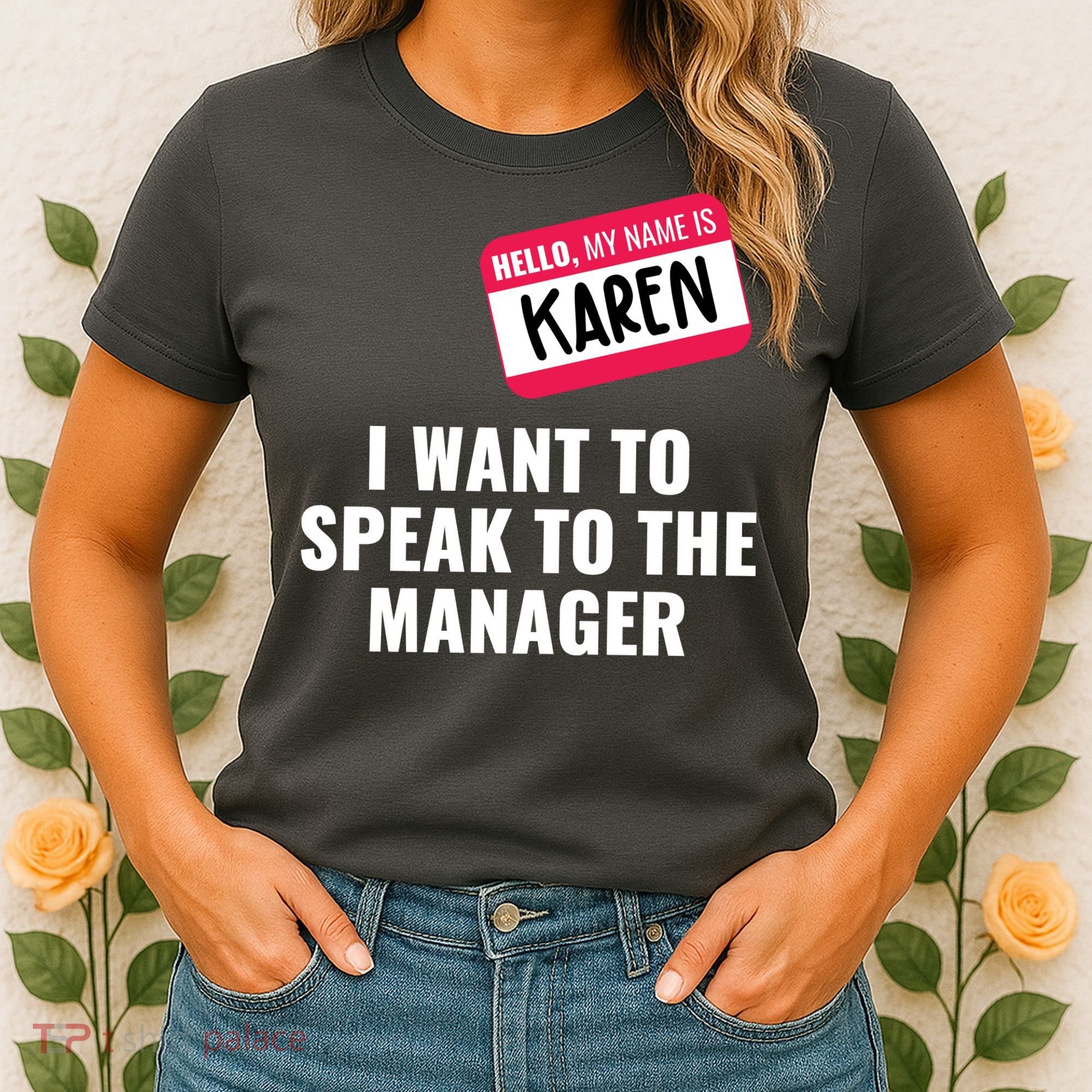 Funny Halloween Karen Costume Women's T-Shirt