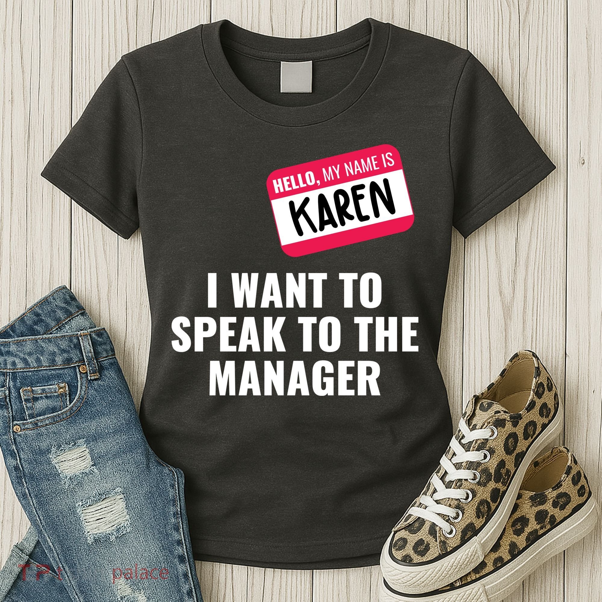 Funny Halloween Karen Costume Women's T-Shirt