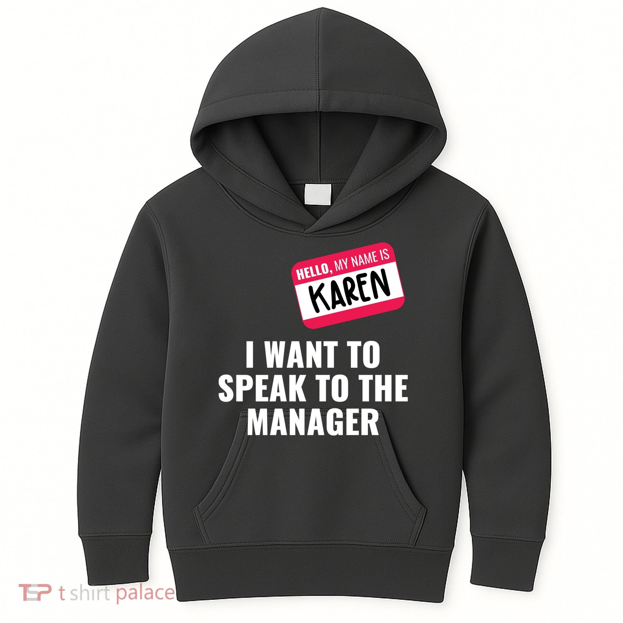 Funny Halloween Karen Costume Kids Hoodie