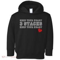 Funny Heartbreak Keep Your Heart Three Stacks Toddler Hoodie thumb 0