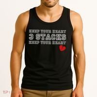 Funny Heartbreak Keep Your Heart Three Stacks Tank Top thumb 3