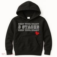Funny Heartbreak Keep Your Heart Three Stacks Kids Hoodie thumb 0
