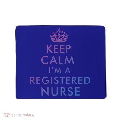 Funny Hilarious Keep Calm Im A Registered Nurse Rn Meaningful Gift Mousepad