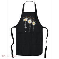 Faith & Hope & Love Butterfly Daisy Chirstian God Religious Apron thumb 0