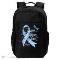 Faith Hope Love Prostate Cancer Awareness Backpack thumb 0