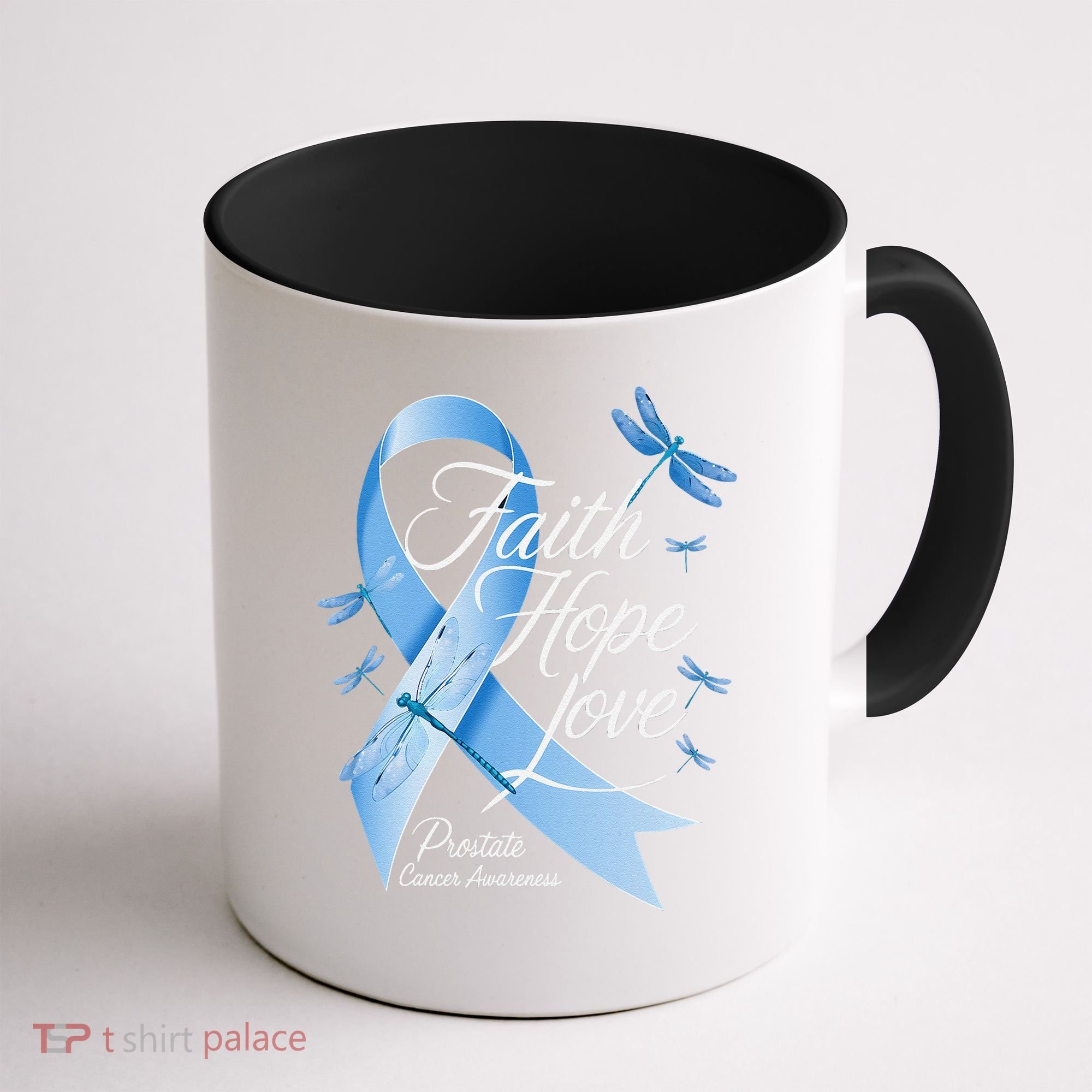 Faith Hope Love Prostate Cancer Awareness Coffee Mug