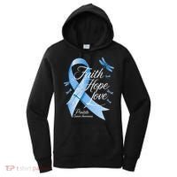 Faith Hope Love Prostate Cancer Awareness Women's Hoodie thumb 0