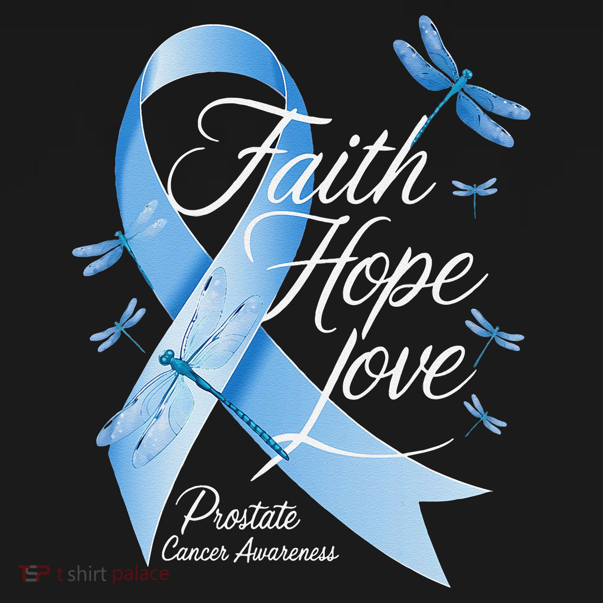 Faith Hope Love Prostate Cancer Awareness Women's Hoodie