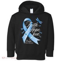 Faith Hope Love Prostate Cancer Awareness Toddler Hoodie thumb 0