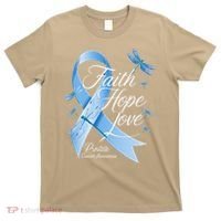 Faith Hope Love Prostate Cancer Awareness T-Shirt thumb 0