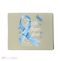Faith Hope Love Prostate Cancer Awareness Mousepad thumb 0