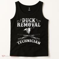 Funny Hunting Lover Graphic For Women And Men Duck Hunters Tank Top thumb 2