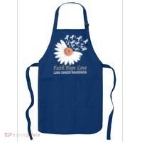 Faith Hope Love Lung Cancer Awareness Funny Gift Apron thumb 0