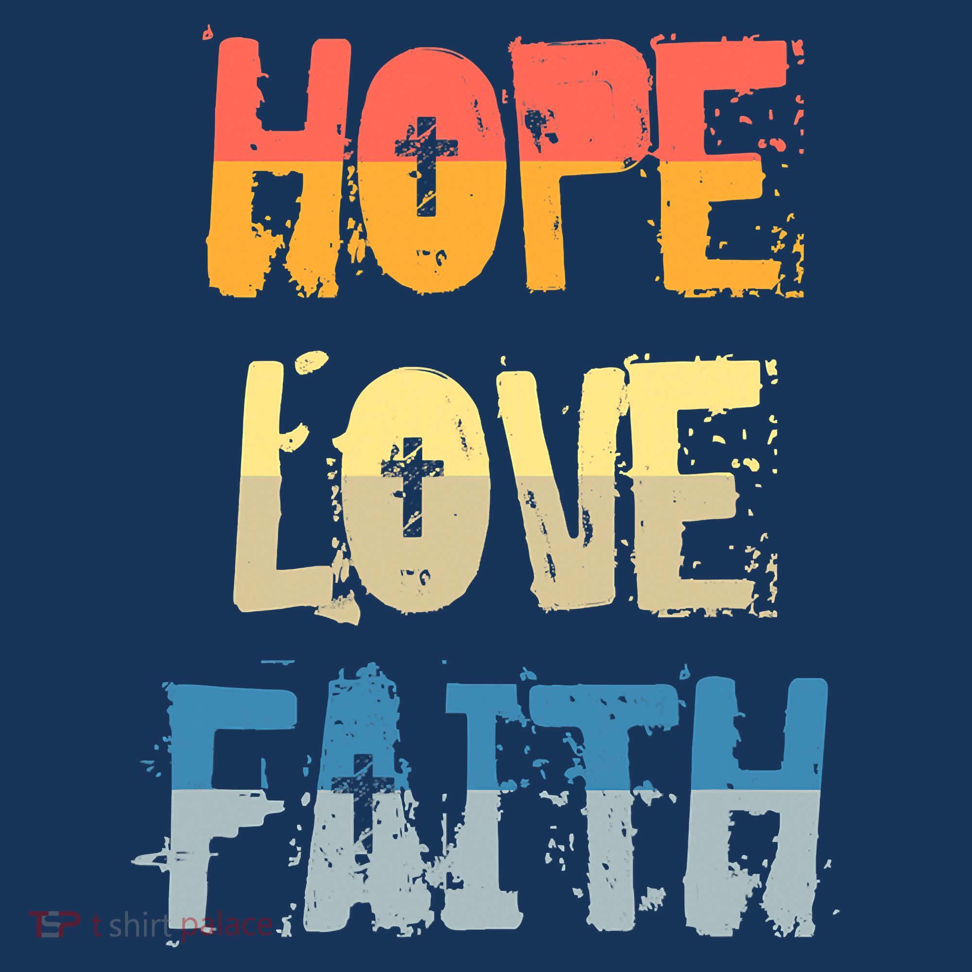 Faith Hope Love Christian Faith Saying Jesus Christ Mousepad