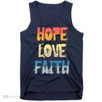 Faith Hope Love Christian Faith Saying Jesus Christ Tank Top thumb 0