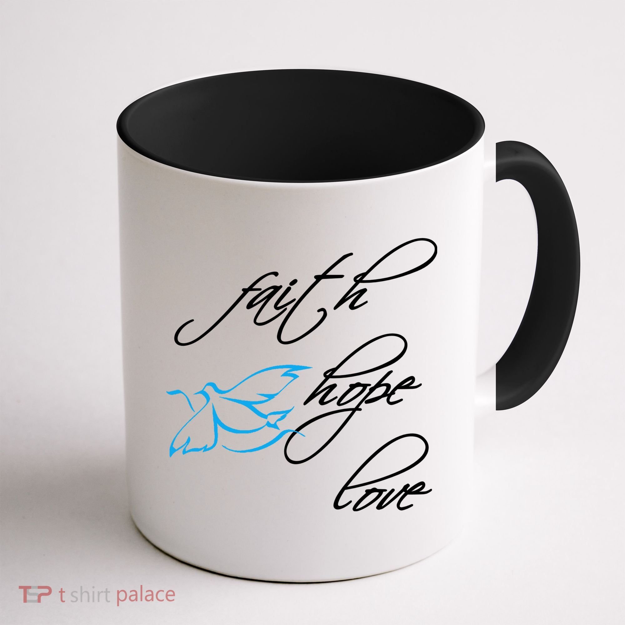 Faith Hope Love Spiritual Tee Coffee Mug